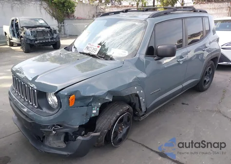 2017 Jeep Renegade Sport Fwd из США, поврежденный, VIN ZACCJAAB4HPF48119